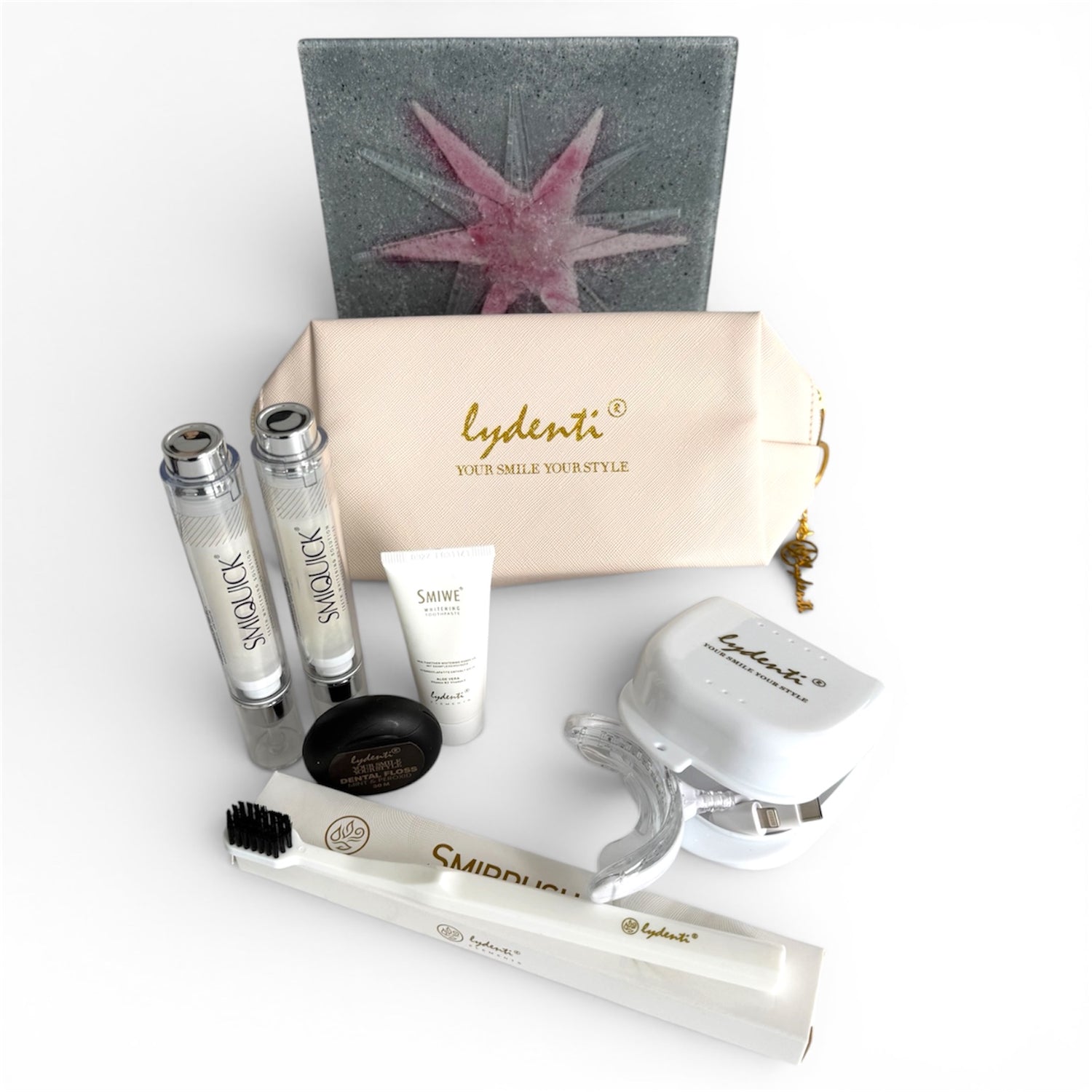 SMIQUICK® Luxury Starter-Set – Set mit 2 Smiquick-Spritzen Beige