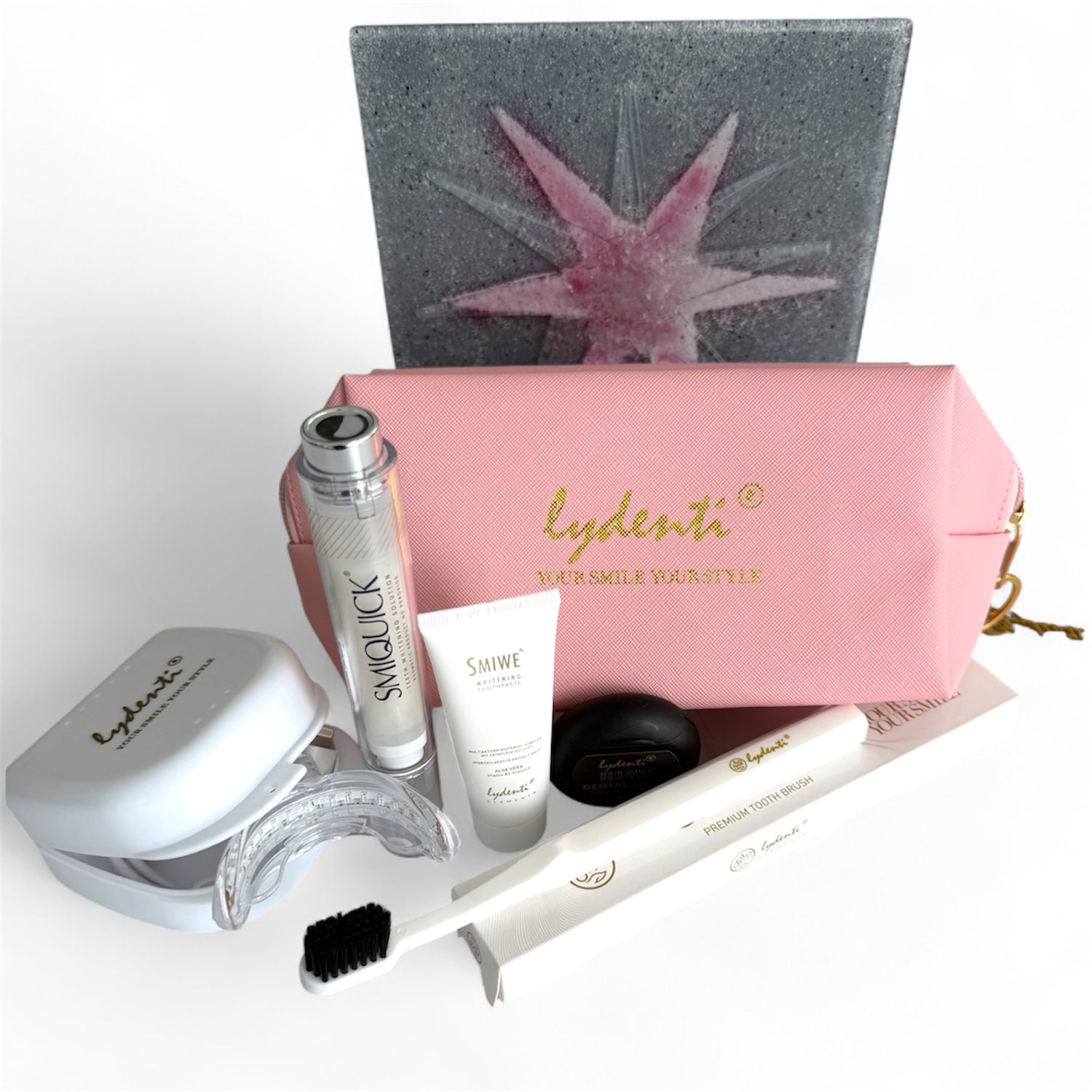 SMIQUICK® Luxury Starter-Set – Professionelle Zahnaufhellung für Zuhause