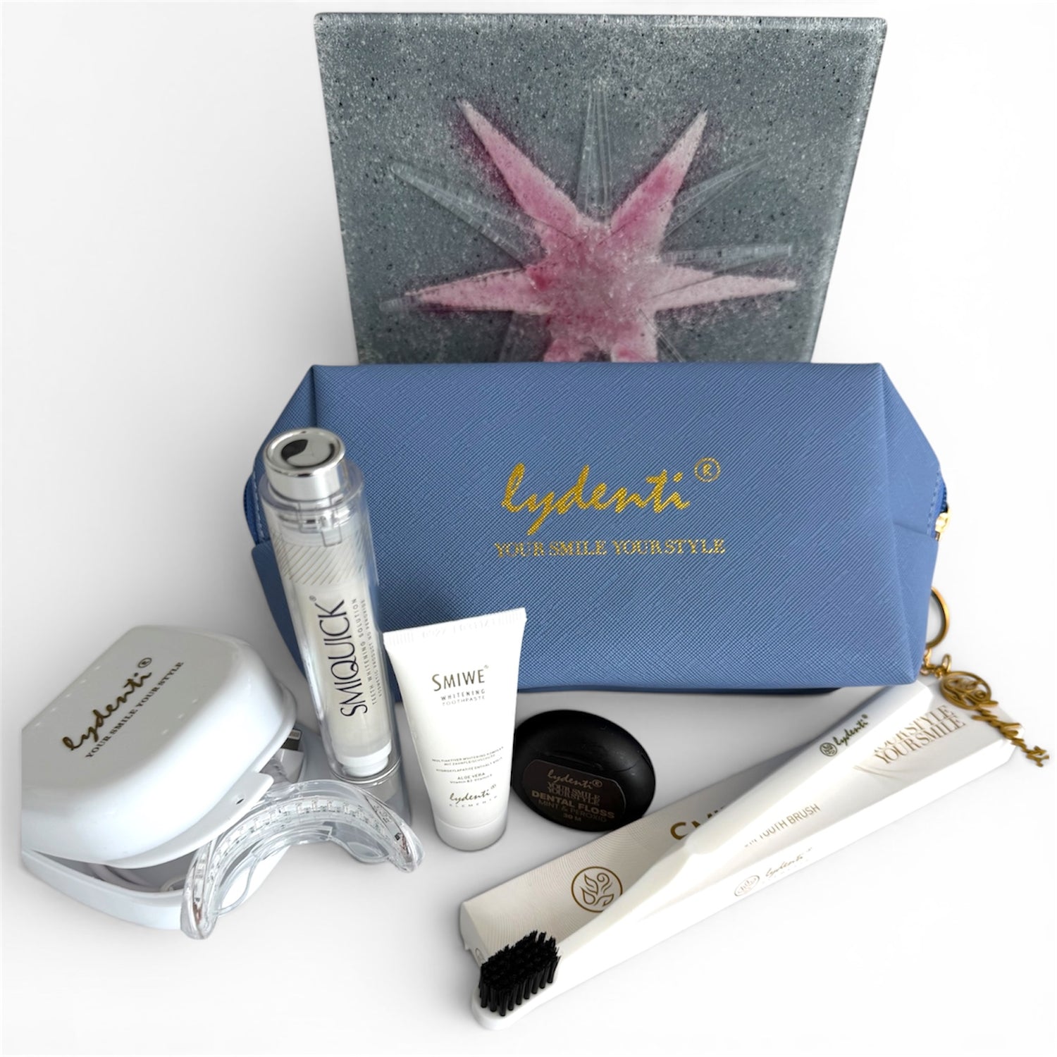 SMIQUICK® Luxury Starter-Set – Professionelle Zahnaufhellung für zuhause